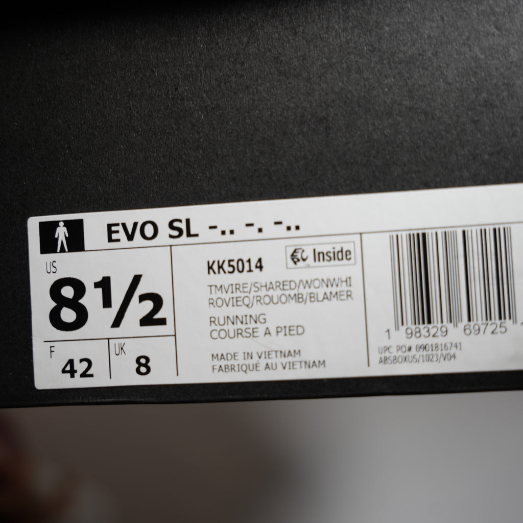 adidas Adizero Evo SL The Whitaker Group 'Do Not Duplicate' (404 Peachtree) [SZ 8.5]