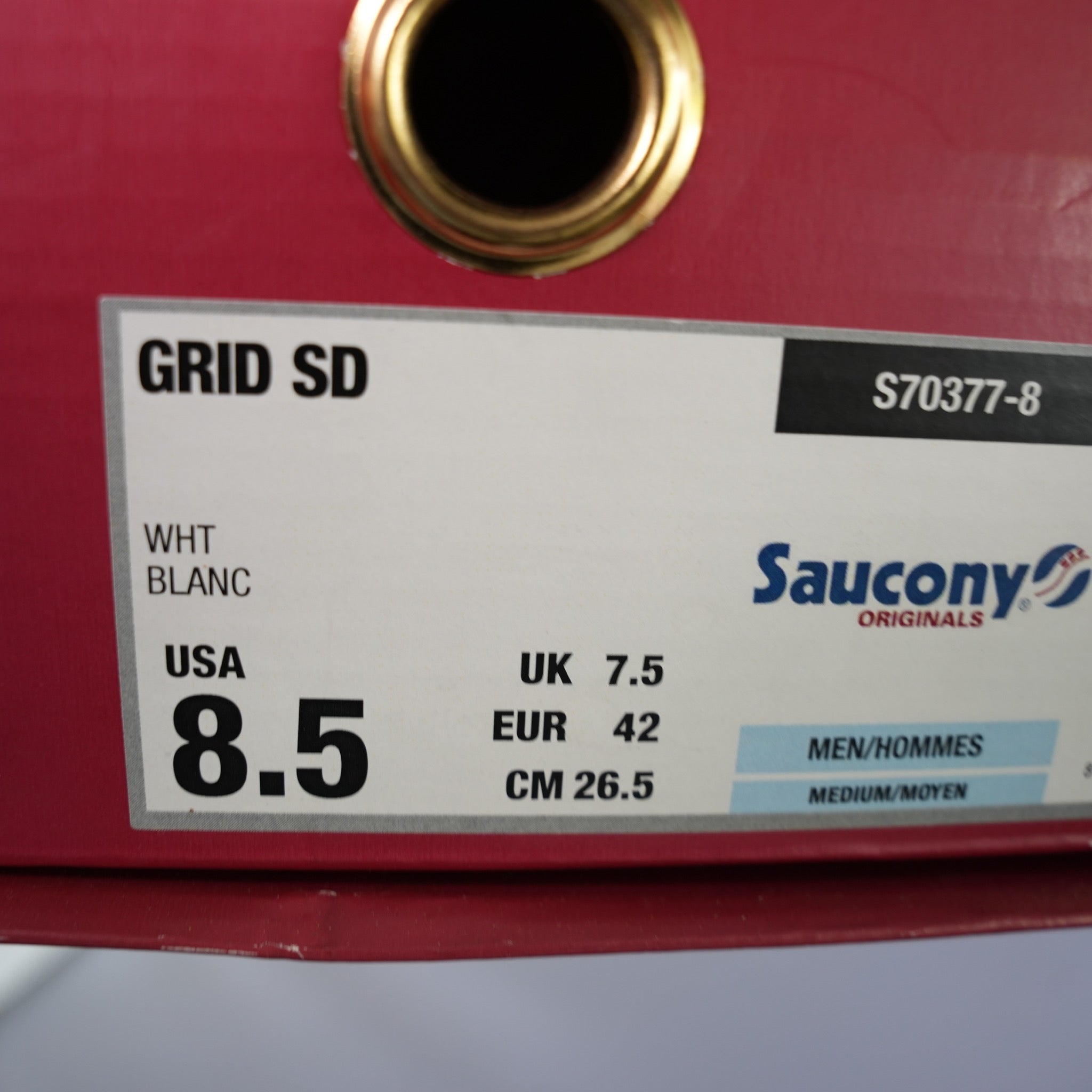Saucony Grid SD Originators TBlake Triple White
