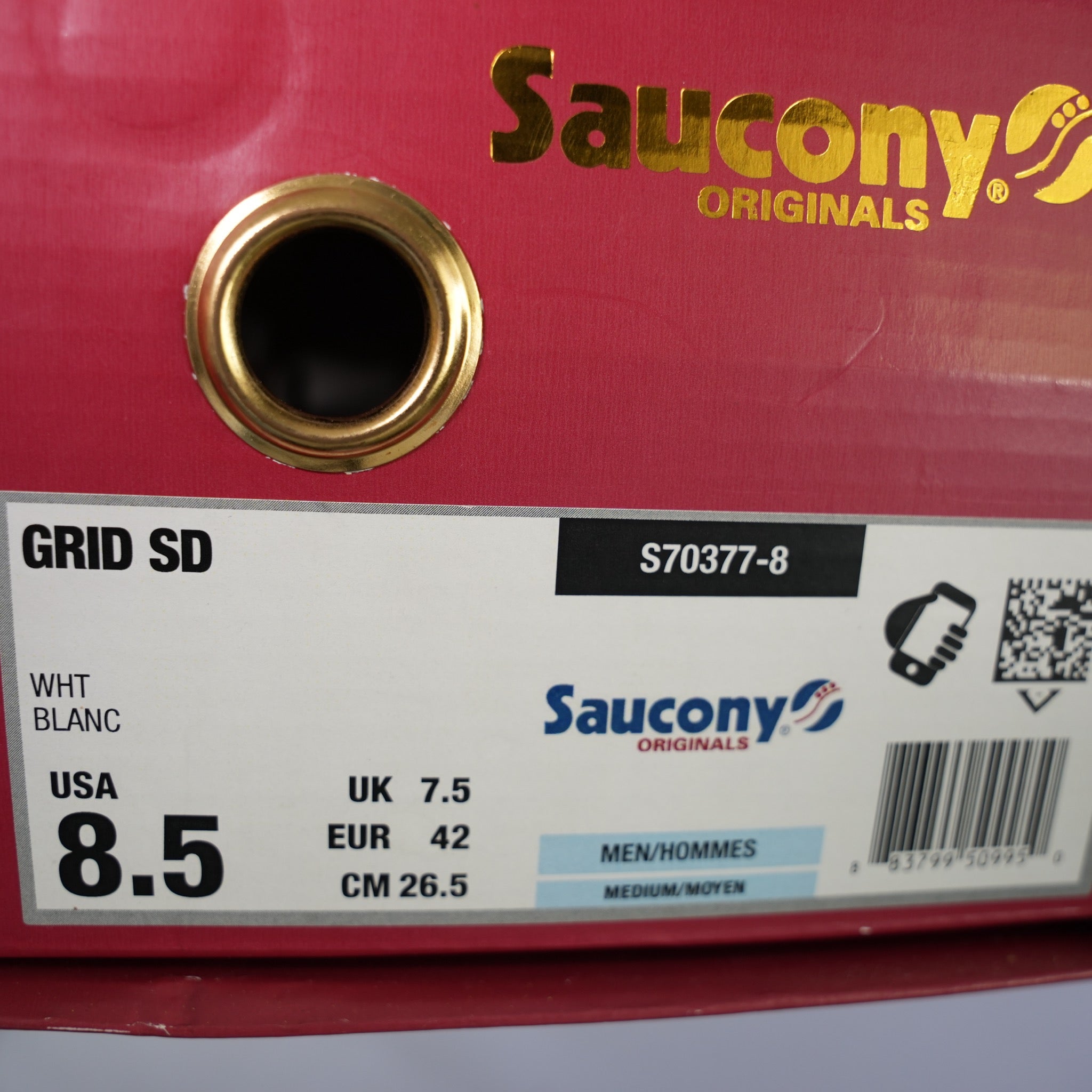 Saucony Grid SD Originators TBlake Triple White
