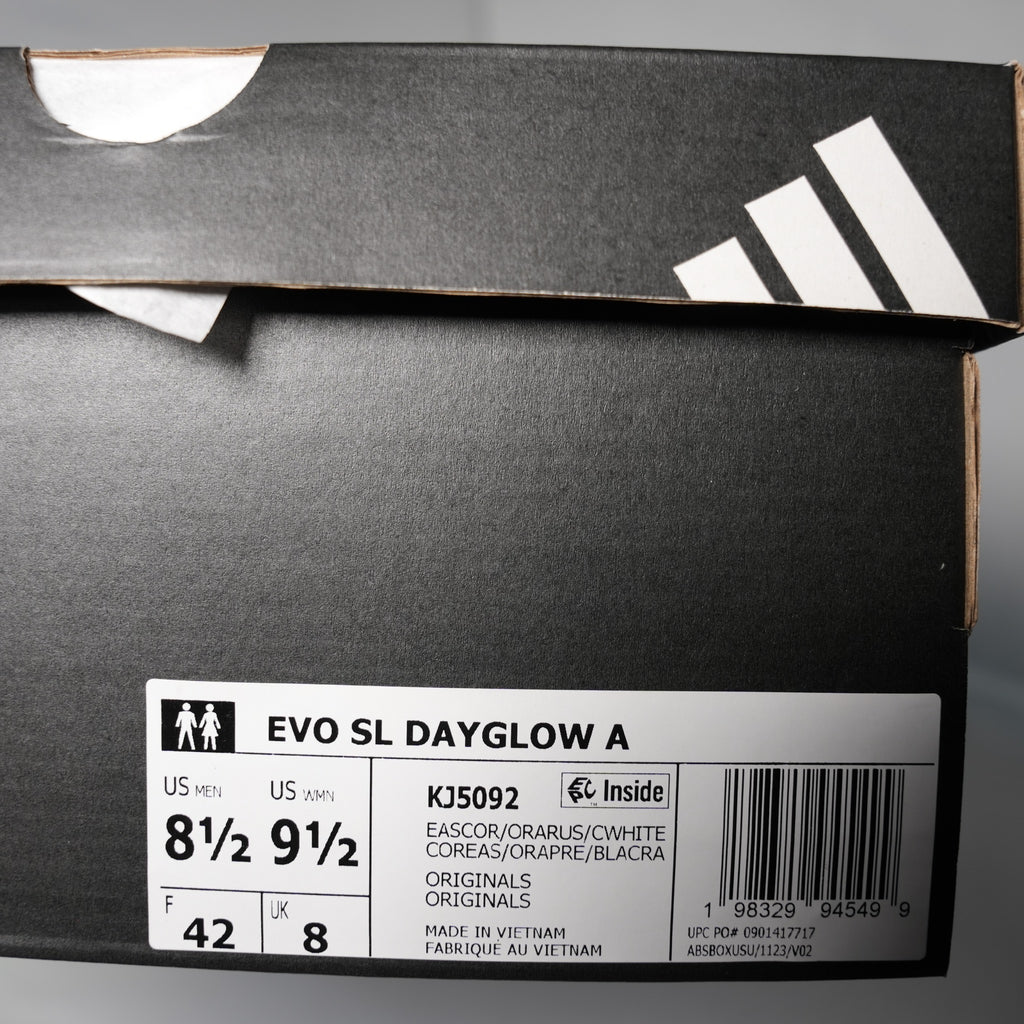adidas Adizero Evo SL The Whitaker Group Do Not Duplicate Dayglow Orange White