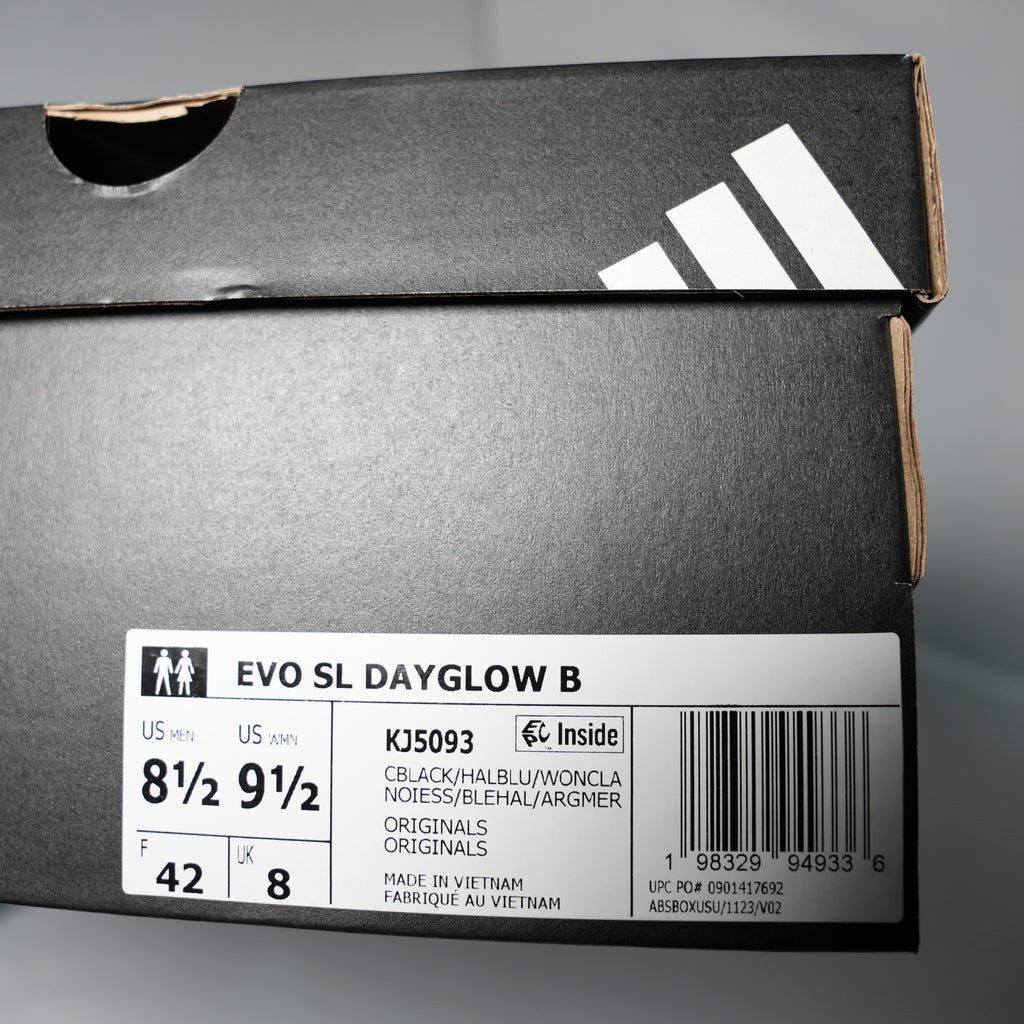 adidas Adizero Evo SL The Whitaker Group Do Not Duplicate Dayglow Blue Clay