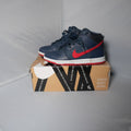 Nike SB Dunk High Squadron Blue University Red