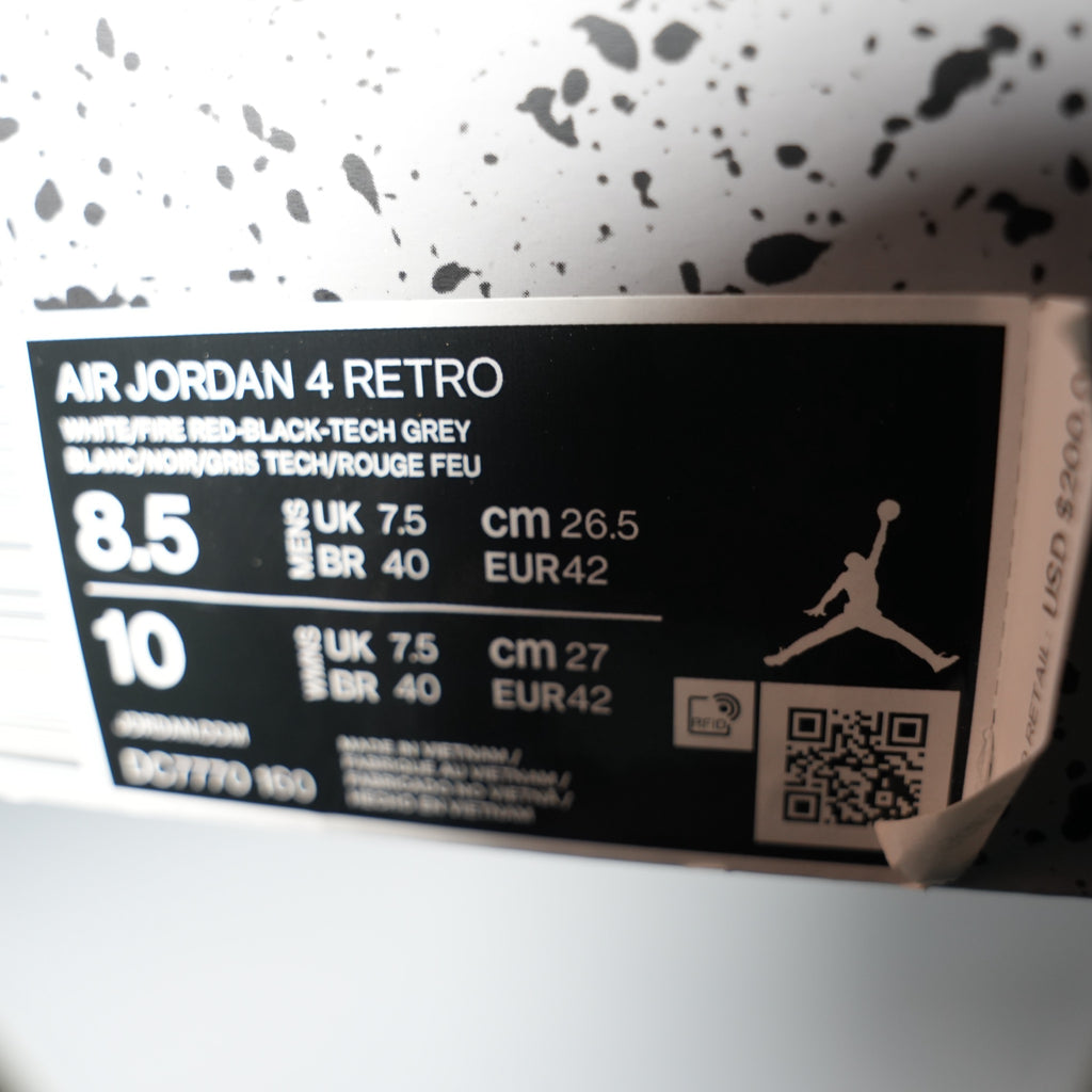 Jordan 4 Retro Fire Red (2020)