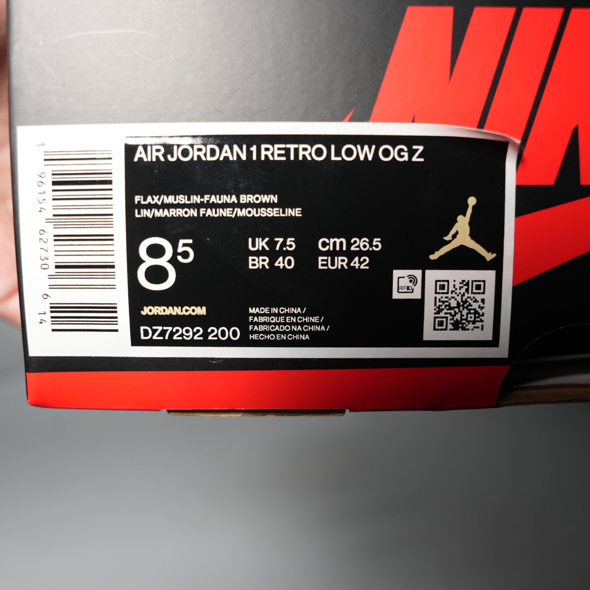 Jordan 1 Retro Low OG Zion Williamson Voodoo