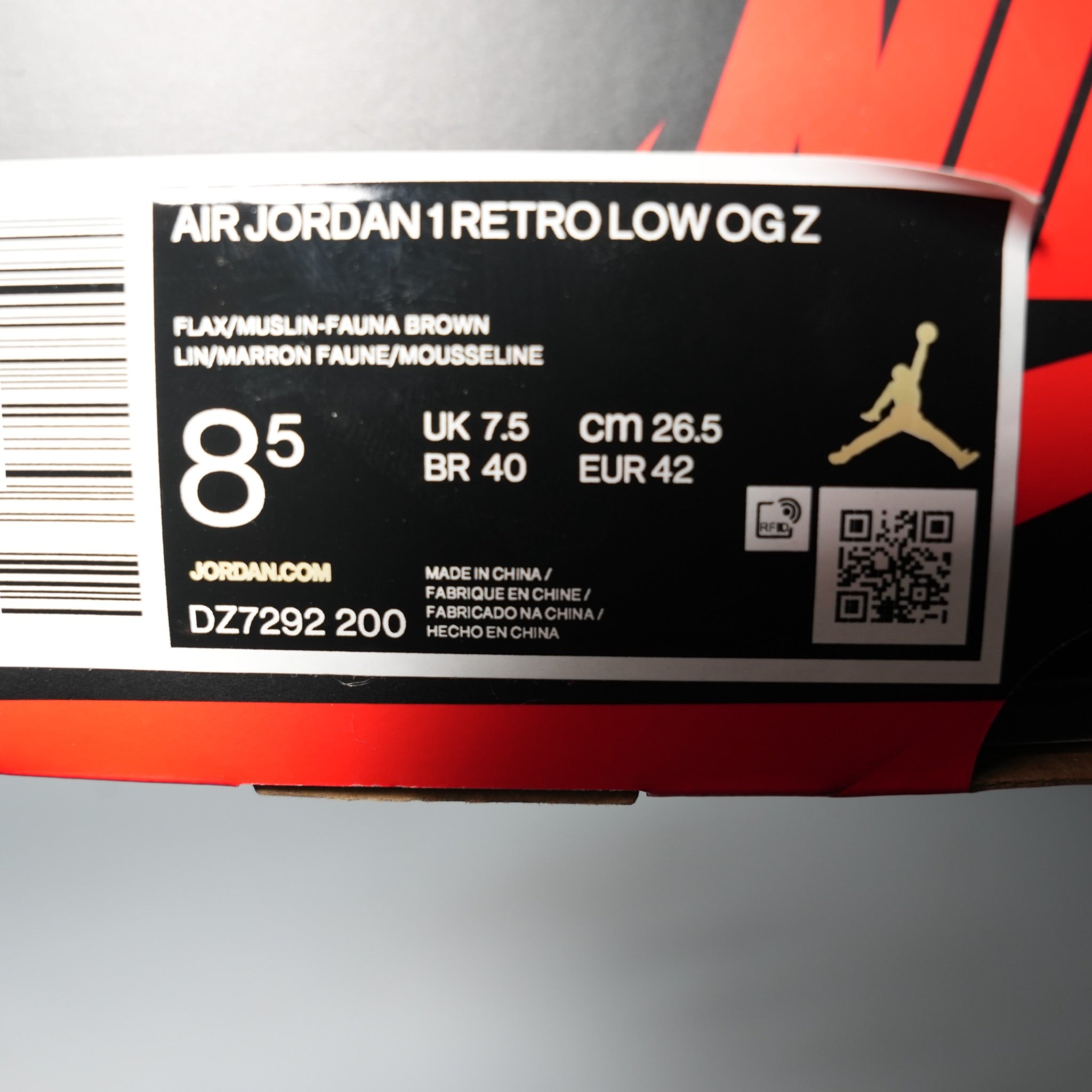 Jordan 1 Retro Low OG Zion Williamson Voodoo
