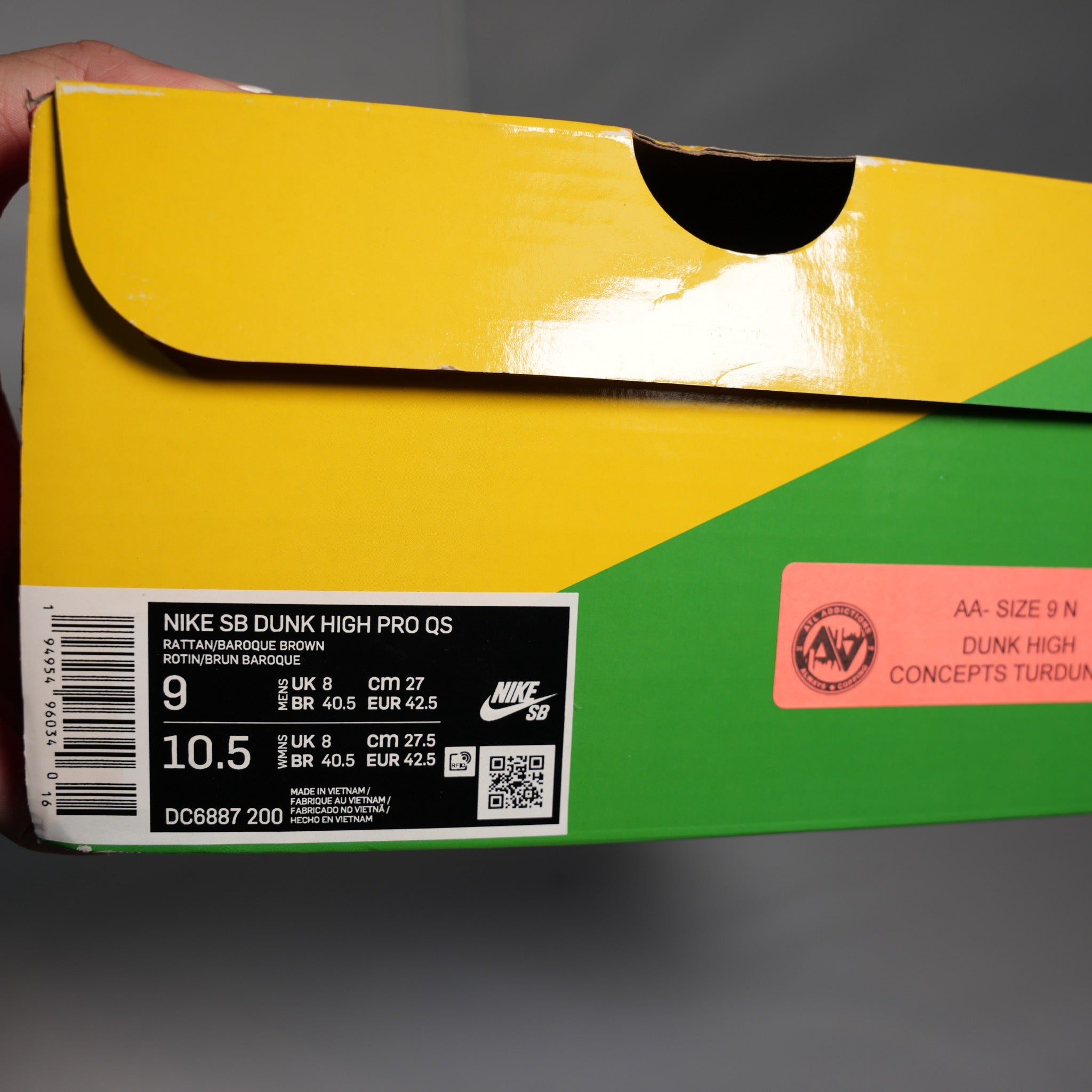 Nike SB Dunk High Concepts Turdunken