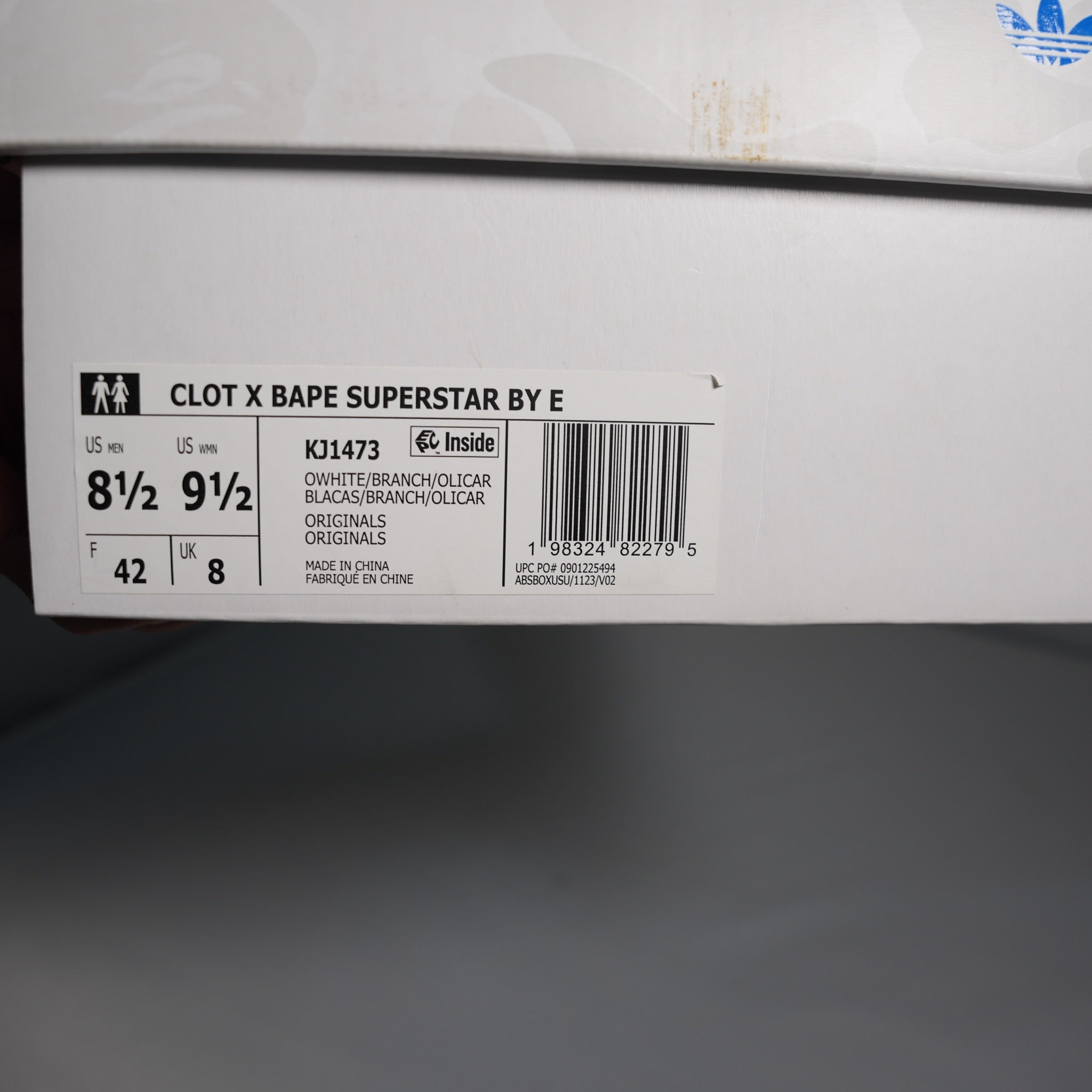 adidas Superstar CLOT by Edison Chen x Bape Off White