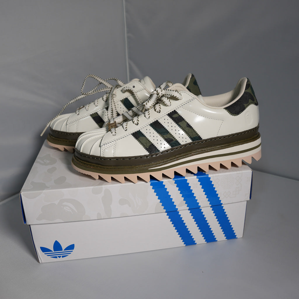 adidas Superstar CLOT by Edison Chen x Bape Off White