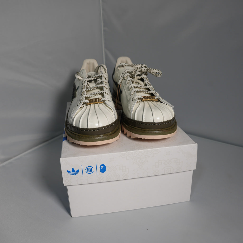 adidas Superstar CLOT by Edison Chen x Bape Off White