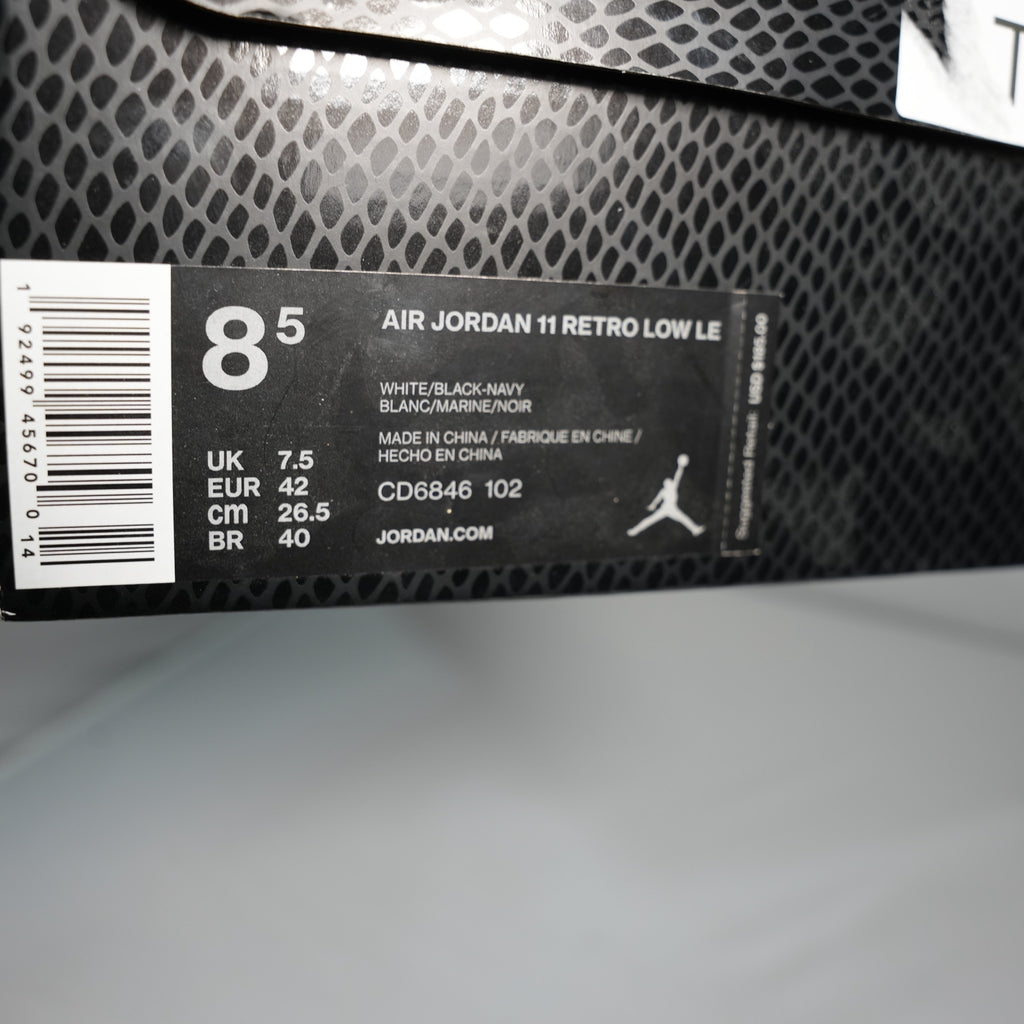 Jordan 11 Retro Low Snake Navy (2019)