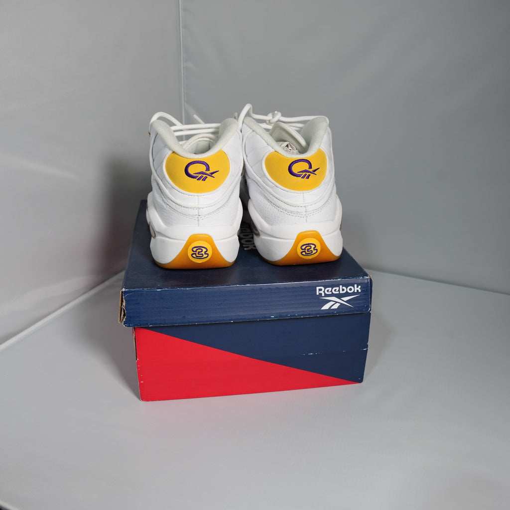 Reebok Question Mid Yellow Toe