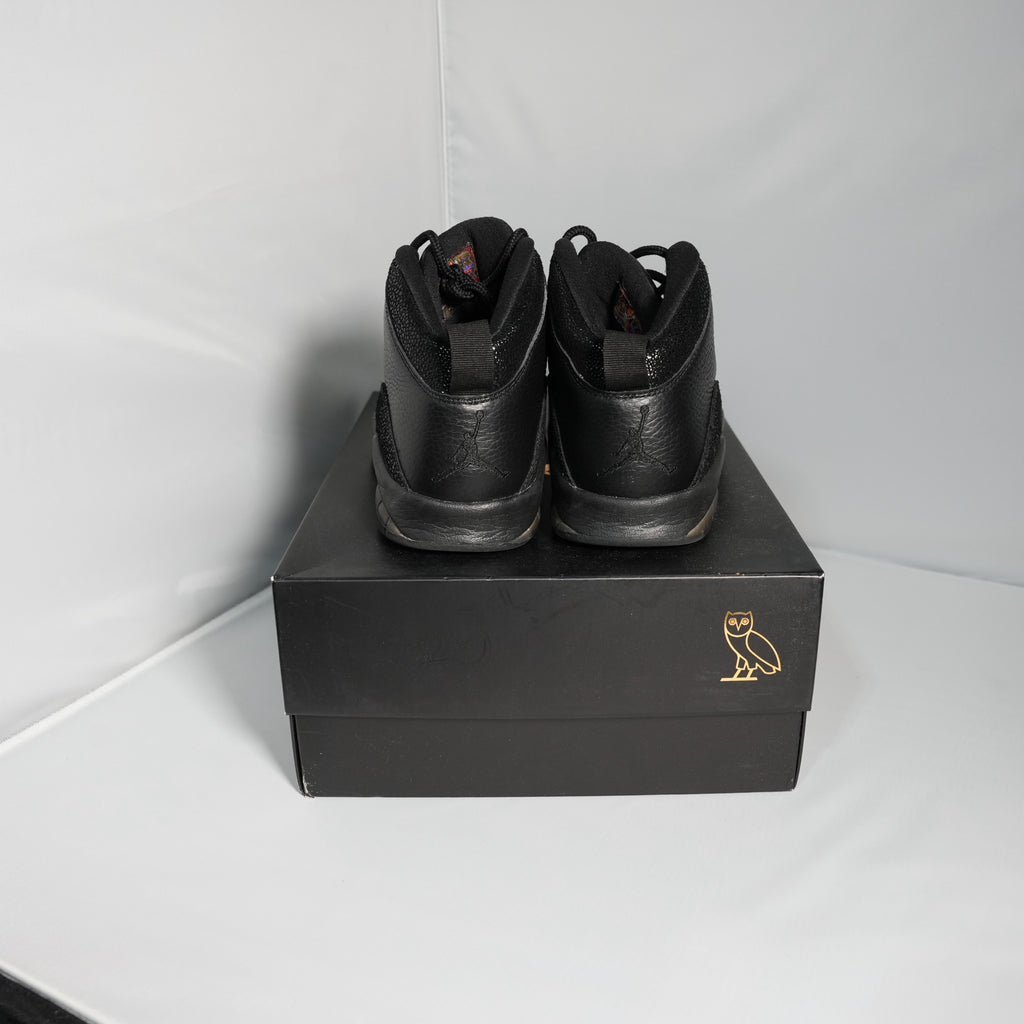 Jordan 10 Retro Drake OVO Black