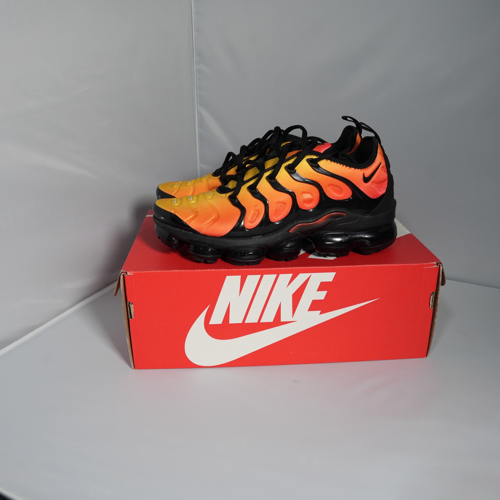 Nike Air VaporMax Plus Black Orange Crimson